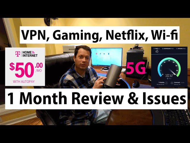 ✅ 1 Month Review T-Mobile 5G Home Internet - Pro & Cons - Speed Tests - Issues - Streaming - Gaming