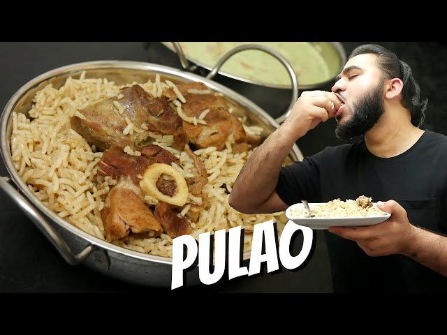 Mutton Pulao with Sauce | Halal Chef