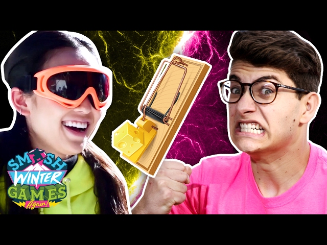 SNOWBOARD MOUSETRAPS & OPENING CEREMONY (Smosh Winter Games)
