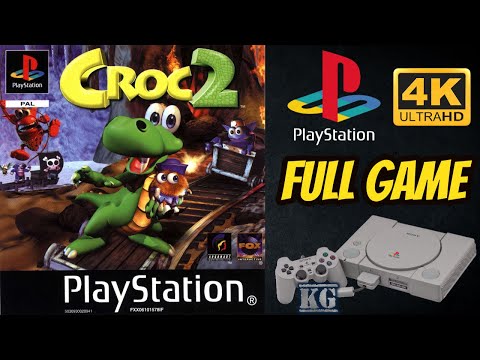 Croc 2 | PS1 | 4K60ᶠᵖˢ UHD🔴| 100% Longplay Walkthrough Playthrough Full Game