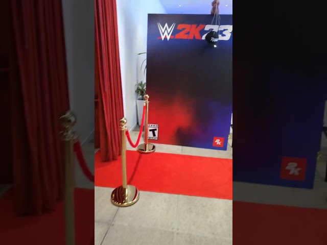 OMG John Cena pulled up to 2K HQ 😱 #WWE2K23 #shorts