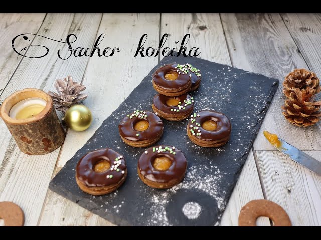 REUPLOAD - Sacher kolečka | Kakaové linecké | ❄ Vánoční edice ❄ | Dvě v troubě | CZ/SK HD recipe