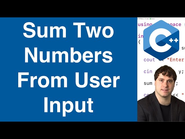 Add Two Numbers (User Input) | C++ Example