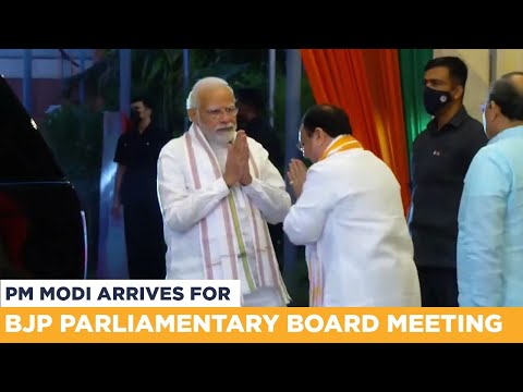 PM Modi arrives for BJP Parliamentary Board meeting