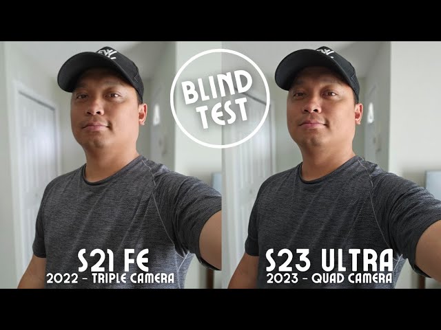 Samsung Galaxy S21 FE vs S23 Ultra Camera Comparison | BLIND TEST