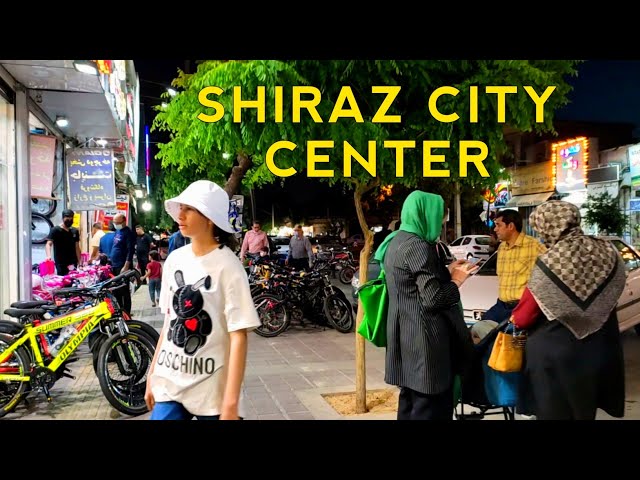 City center walk in Shiraz , Iran | Spring 2022 پیاده روی در محله ی قدیمی شیراز و موزه آب انبار وکیل