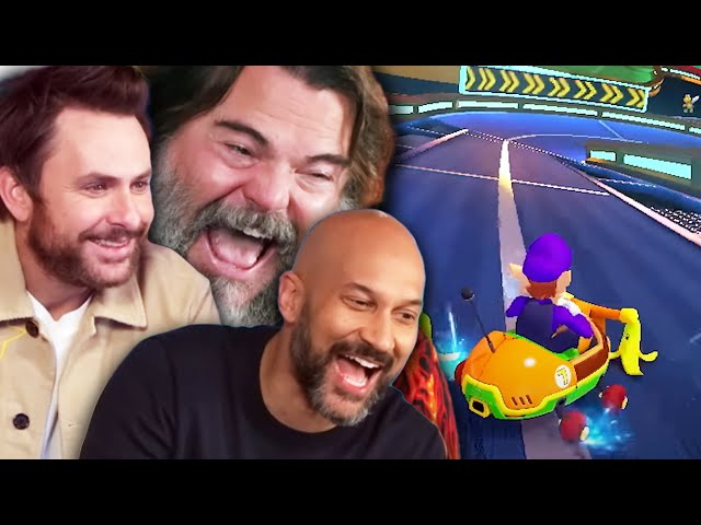 I challenged the cast of the MARIO MOVIE in Mario Kart