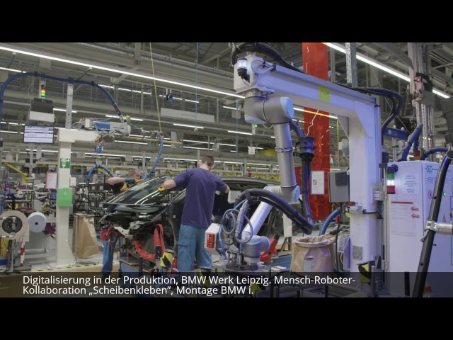 Digitalisierung in der Produktion: BMW Group Werk Leipzig.