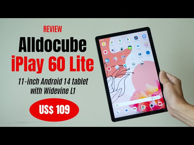 Alldocube iPlay 60 LITE review: World's first Android 14 tablet