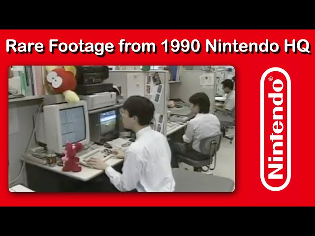 🚨 RARE!!! Footage Inside 1990 Nintendo Headquarters in Kyoto