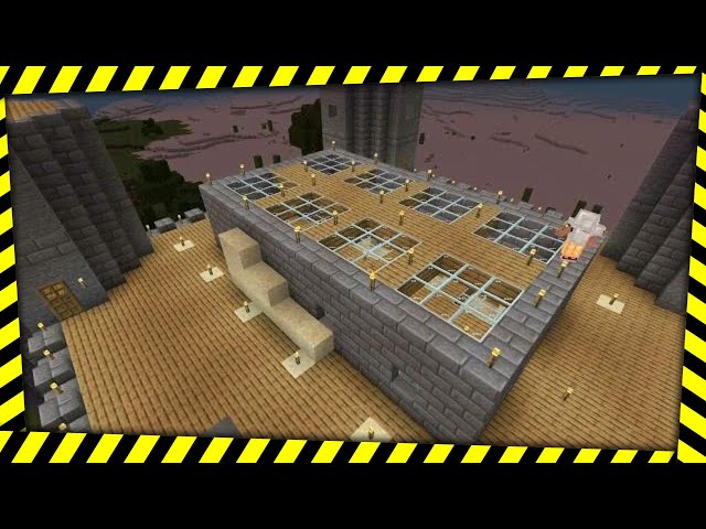 Minecraft Survival Castle EP5 - Raising the Roof