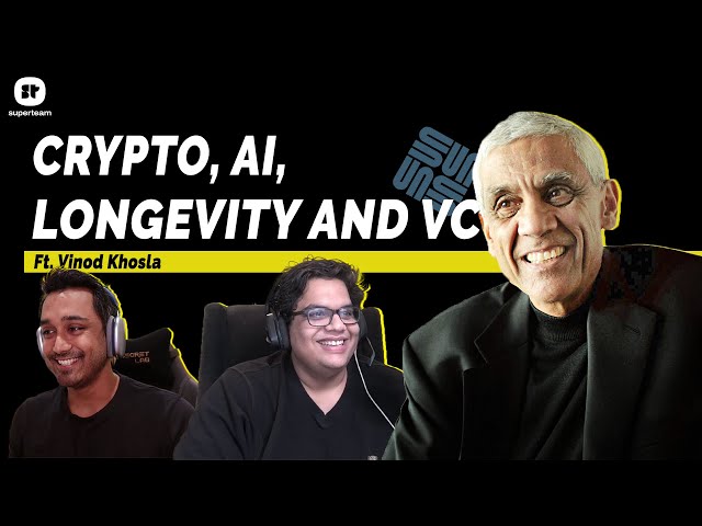 Crypto, Business, Health Tech and more! | The Vinod Khosla Podcast
