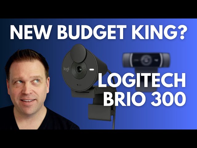 Better than a Logitech C920 PRO? 🤔 The Logitech BRIO 300 301 305 webcam