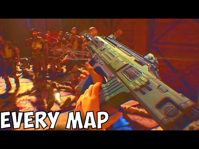 Beating All 7 Black Ops 4 Zombies Maps in 1 Video