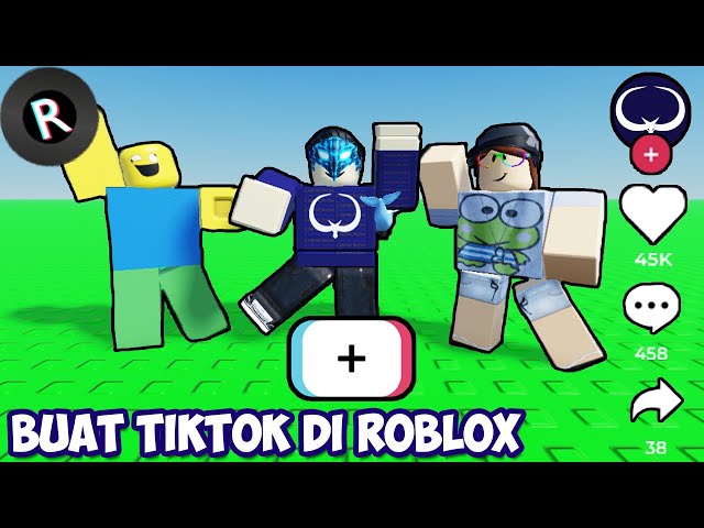BUAT VIDEO TIKTOK DI ROBLOX ? | Roblox Rec It Indonesia
