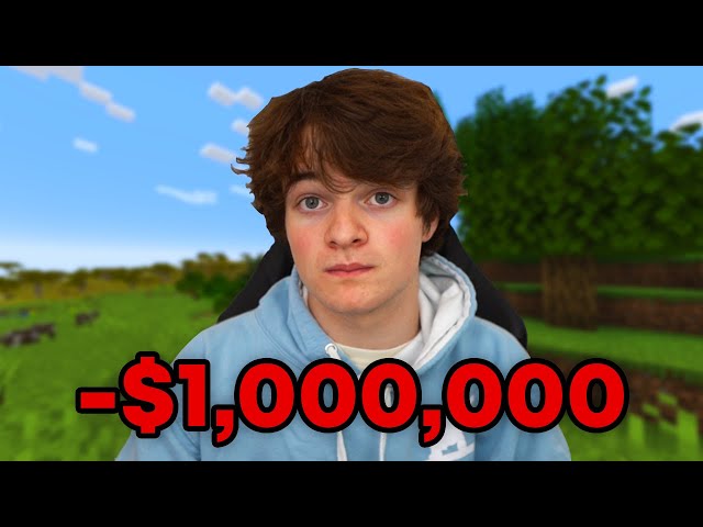 How I Lost $1,000,000 On A Minecraft Server...