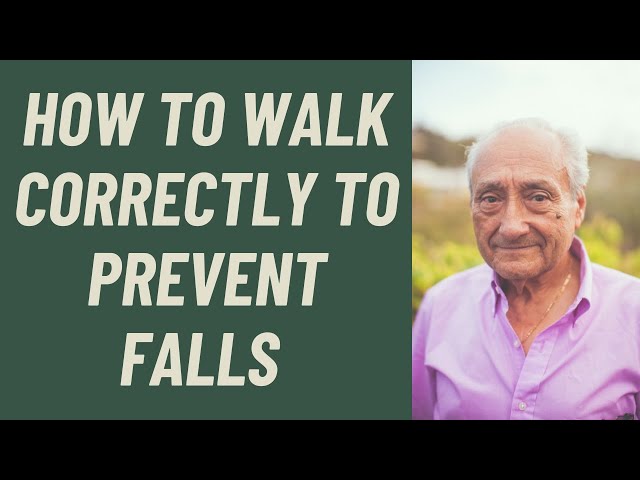 Seniors: How to walk correctly to prevent falls: A Physical therapist Explains