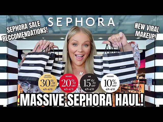 HUGE Sephora Haul 2024 🤩 *NEW* Makeup, Favorite Makeup & more! Sephora Sale Haul & Recommendations