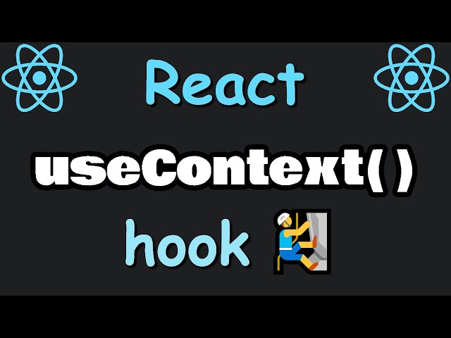 React useContext() hook introduction 🧗‍♂️
