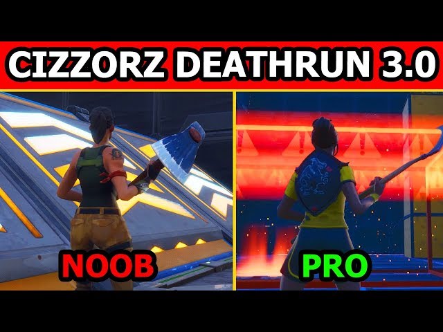 Cizzorz DEATHRUN 3.0 CODE & Levels 1-5 (NOOB vs PRO)