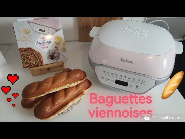 Test: Baguettes viennoises au Cake factory infinity