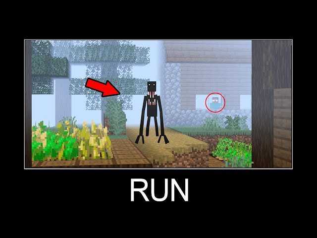 Minecraft wait what meme part 494 (Man From The Fog)