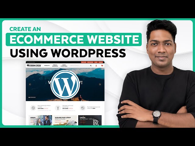How to Create E-Commerce Site in 2024 | using FREE Theme