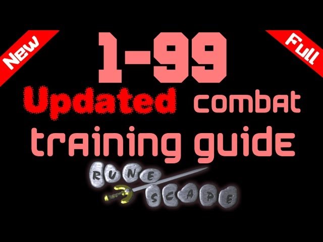 [07RS] Old 1-99 Combat Training Guide - UPDATED Fastest Xp (2007 Servers) [Range,Mage,Melee]