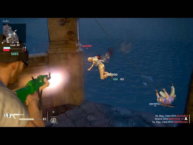 Uncharted 4 Multiplayer| You'll Never Feel Bored When The AK Hit Like A Door