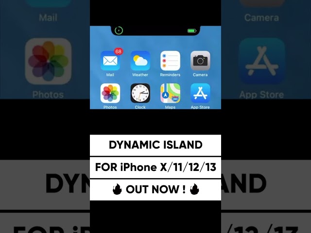 OUT NOW! 🔥Dynamic Island Peninsula for iPhone X/11/12/13