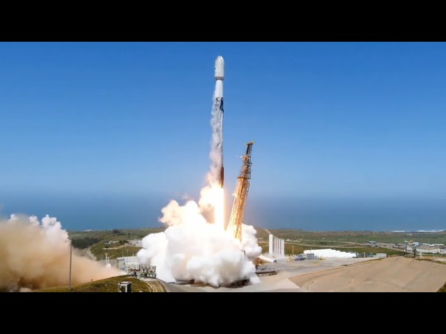 SpaceX launches Worldview satellites on booster's record-tying 20th flight, nails landing