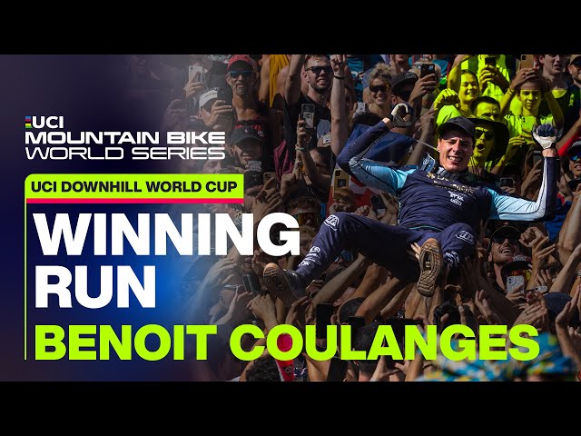 Les Gets Downhill World Cup Winning Run Benoit Coulanges | UCI Mountain Bike Downhill World Cup