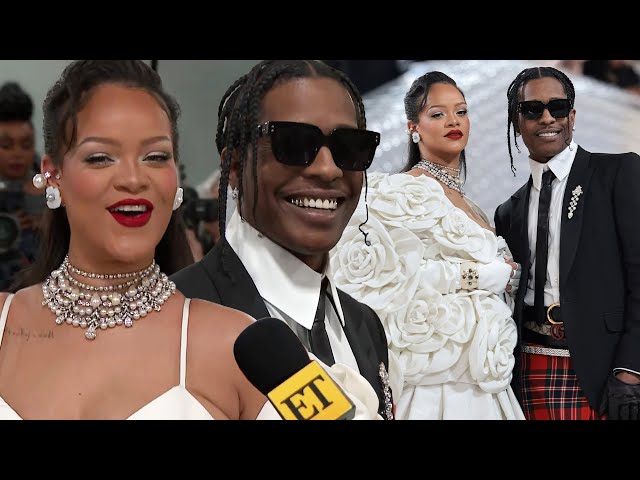 Rihanna and A$AP Rocky SHUT DOWN 2023 Met Gala Carpet