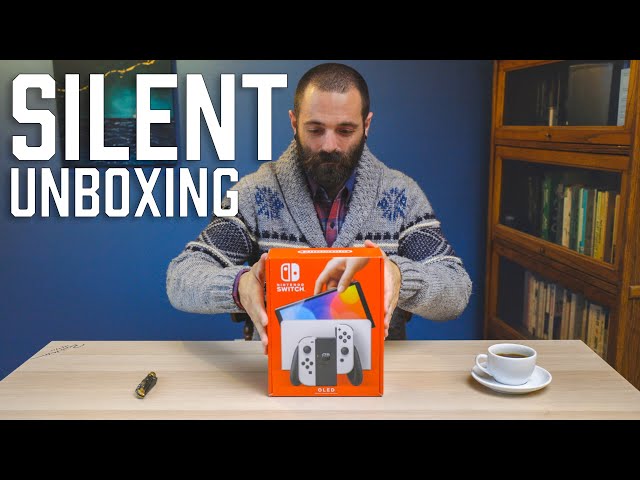 UNBOXING the Nintendo Switch OLED | Silent Treatment