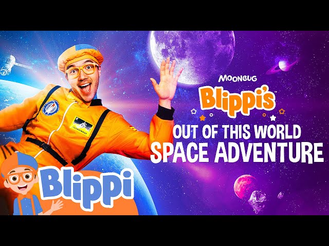 Blippi Learns and Plays at NASA! Space Videos for Kids | 1 Hour Special