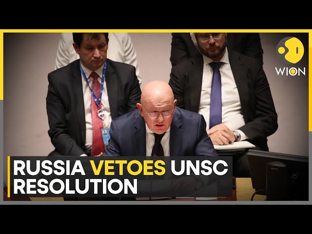 Russia vetoes US-led UNSC resolution on space nukes | World News | WION