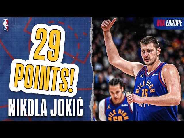 UNSTOPPABLE! Nikola Jokić Drops 29 Points v The LA Lakers!