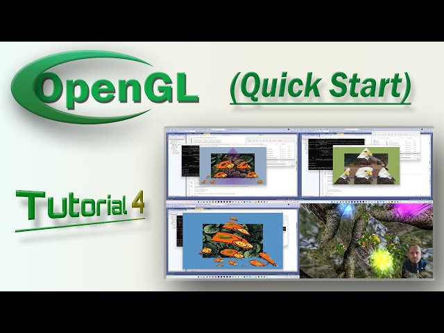 OpenGL Tutorial 4 (QS) – Animating & Warping Images – Loading Textures
