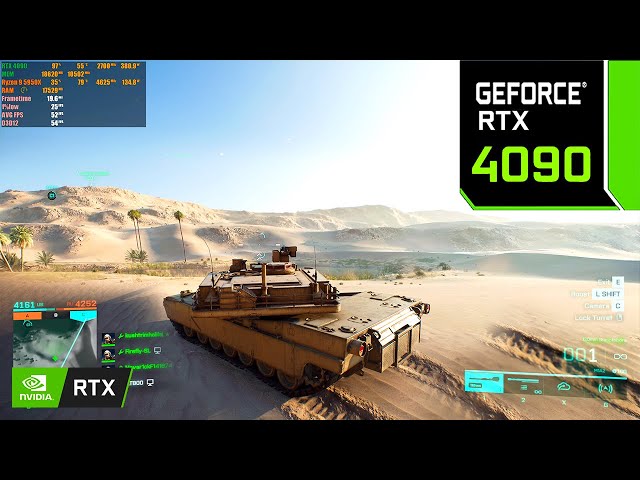 Battlefield 2042 : RTX 4090 24GB ( 8K Ultra Graphics RTX ON / DLSS ON )