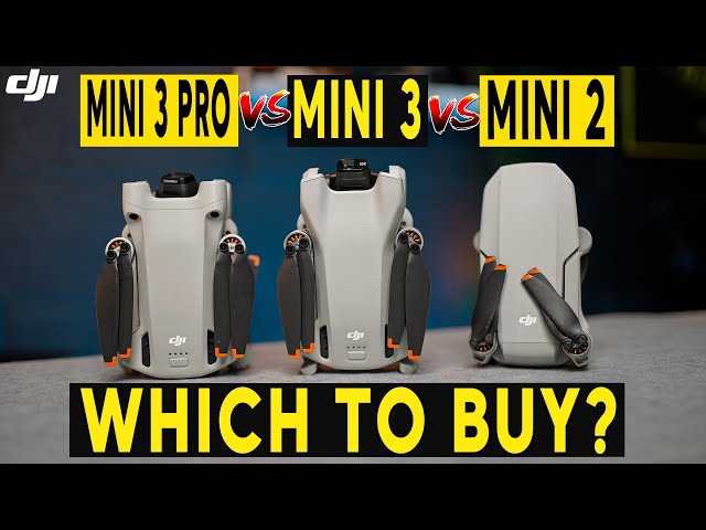 DJI Mini 3 Pro vs Mini 2 vs Mini 3 | FULL COMPARISON