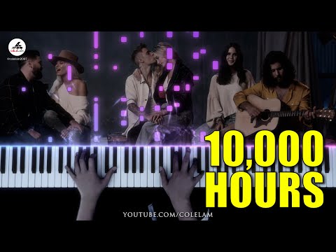 10000 Hours Piano Tutorial - Dan + Shay Justin Bieber | Cole Lam