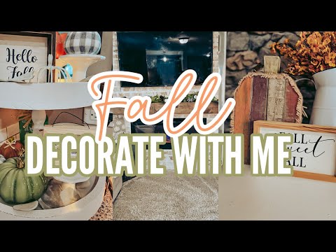(OLD SINGLE WIDE)Seasonal Decorate with me
