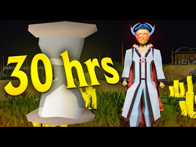 I played RuneScape for 30 hours straight