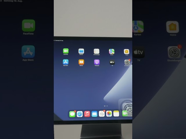 iPad Pro Vollbildmodus für externen Bildschirm 📱➕🖥️