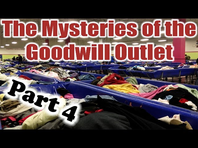 Part 4 The Mystery of the Goodwill Outlet & My Haul Amazon FBA