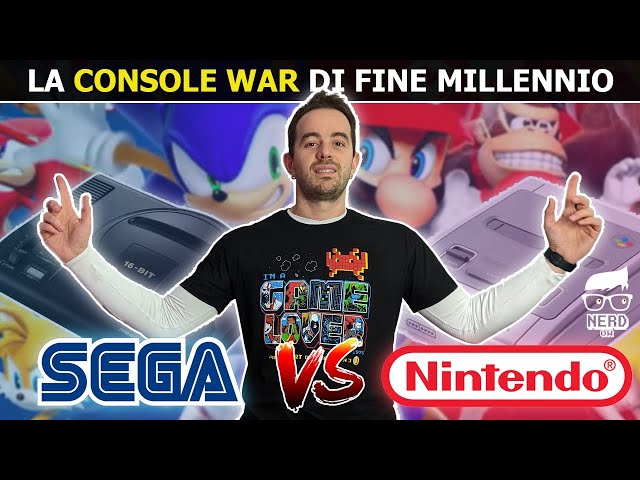 SEGA VS Nintendo. La console war di fine millennio.