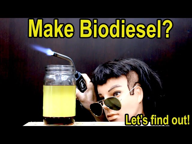 Make "Biodiesel"? Let’s find out! Diesel vs Biodiesel, Used Motor Oil, Vegetable Oil, MPG