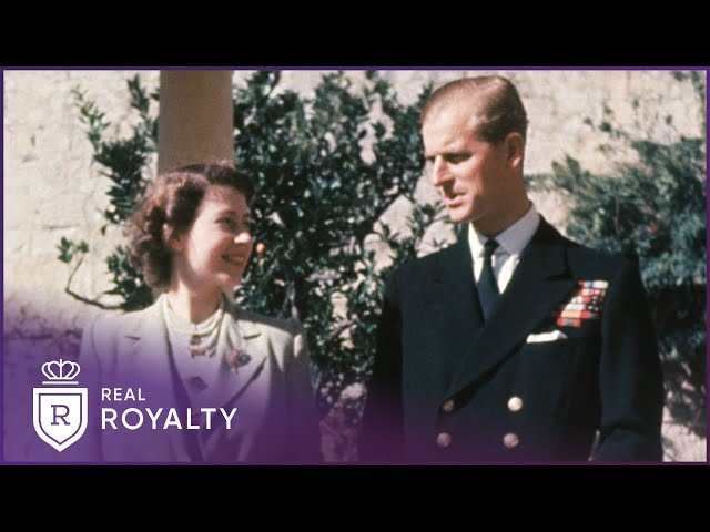 When Queen Elizabeth Fell In Love With Prince Philip | Princes Of The Palace | Real Royalty