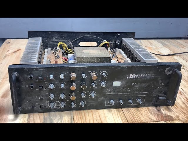 Restoration Damaged Old JAGWAR PA 900X Audio Amplifier // Restore Korean Amplifier Step By Step