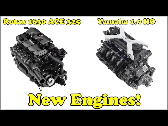 Sea Doo and Yamaha!  New Engines for 2024!